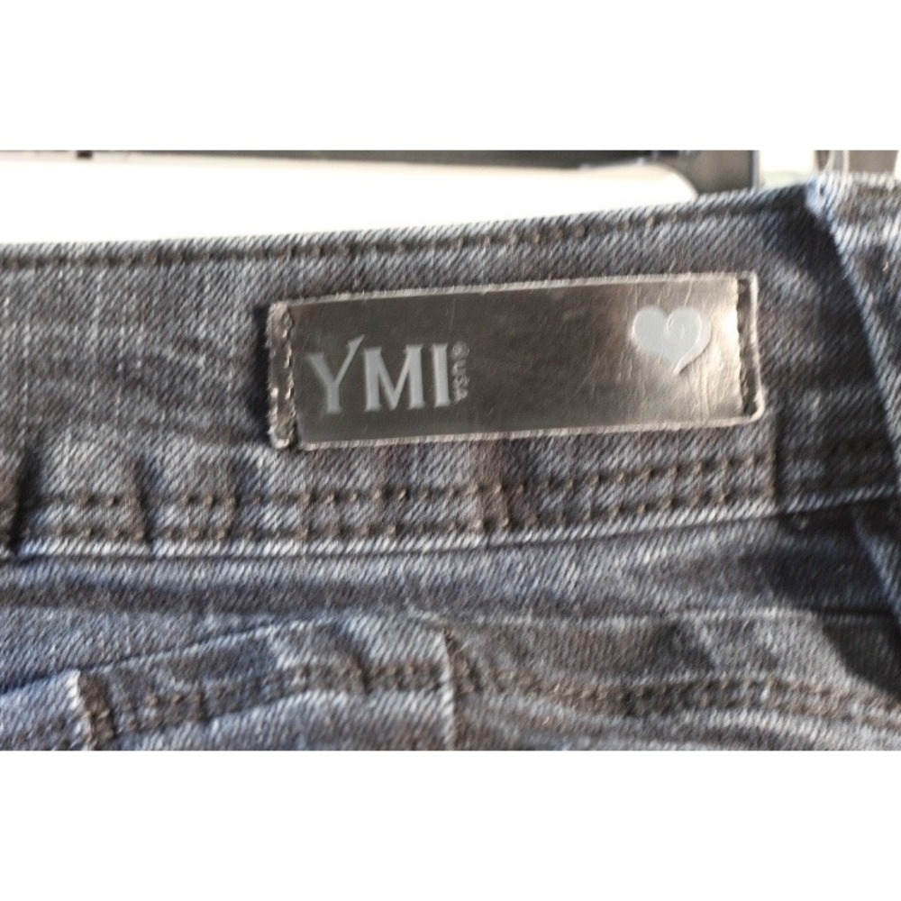 YMI WannaBettaButt Dark Wash Skinny Jeans Blue Denim Womens Size 7 - Picture 4 of 8